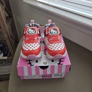 Hello Kitty Kids Shoes - Red and Pink